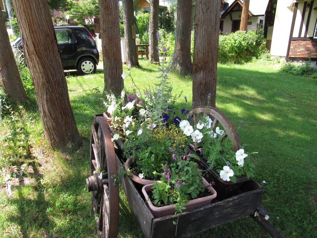 Bed and Breakfast ペンション ちゃうちゃう Hakuba Exterior foto
